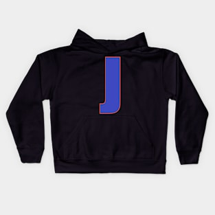 Brave in Blue: J's Defining edge Kids Hoodie